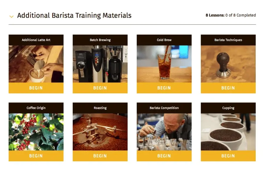 Build a team of experienced baristas